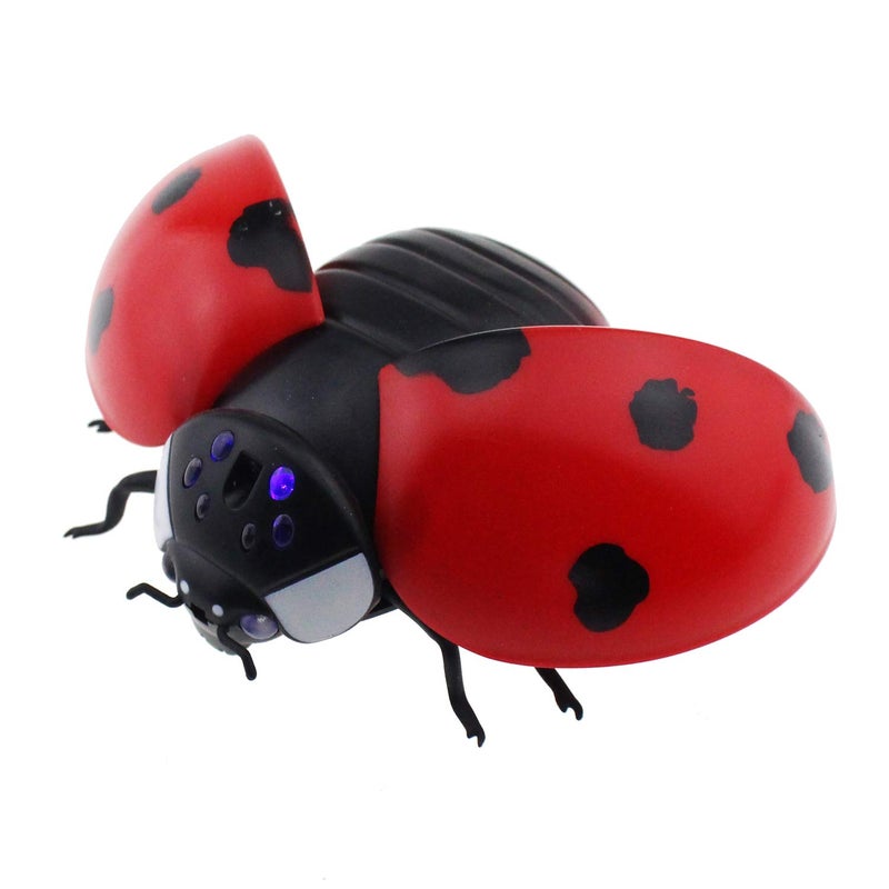 Tipmant Kids RC Ladybird Animal Toy Remote Control Car Vehicle Electric Fake Insect Prank Toys for Christmas Halloween - Image 2
